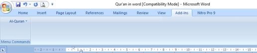 Qur'an in word